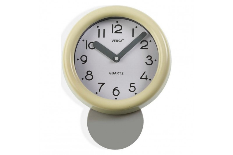 Wall Clock Versa Plastic (5 x 26,5 x...