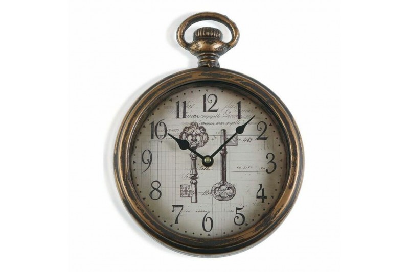 Wall Clock Versa Keys Metal (28 x 5 x...