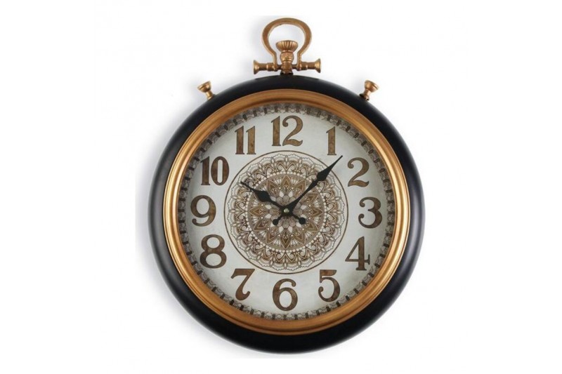 Wall Clock Versa Metal (42 x 8 x 54 cm)