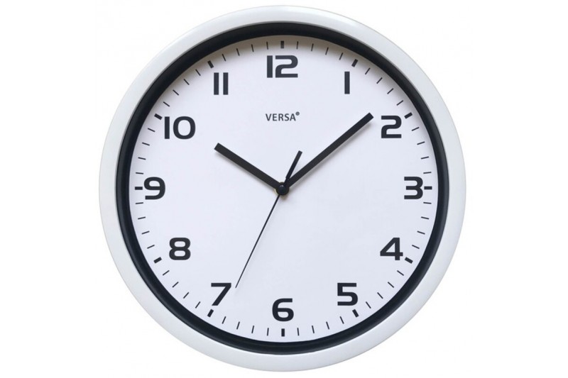 Wall Clock Versa Plastic (4,3 x 30,5...