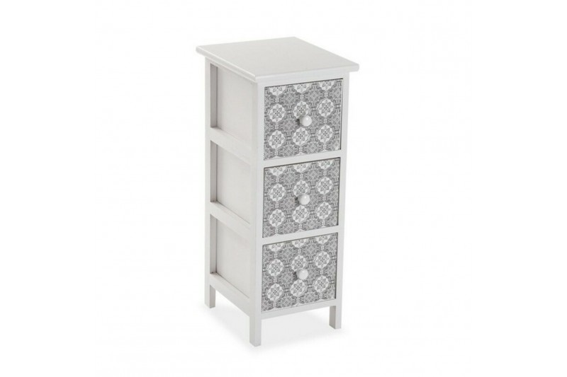 Chest of drawers Blue Versa MDF Wood...