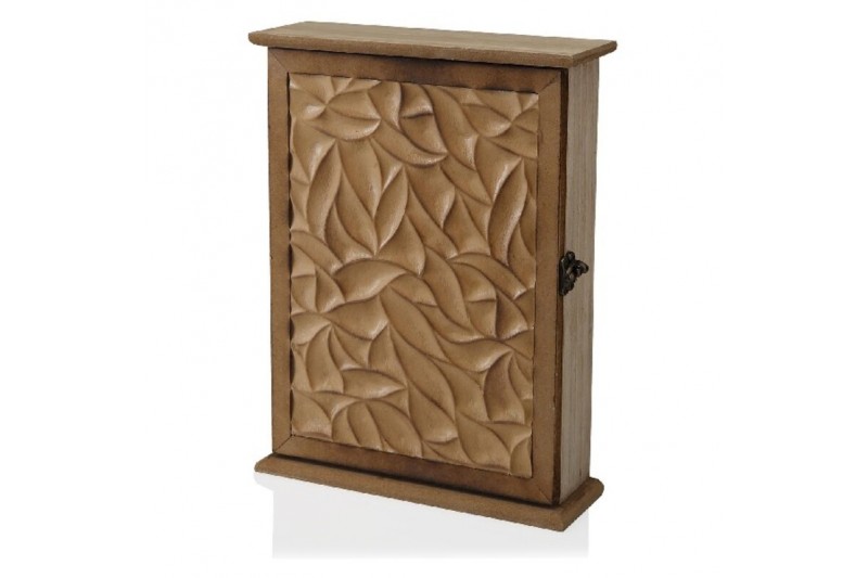 Armoire à clés Naturel Bois MDF (6,5...