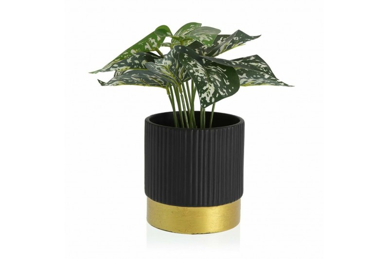 Plant pot Versa Black Ceramic (13,5 x...