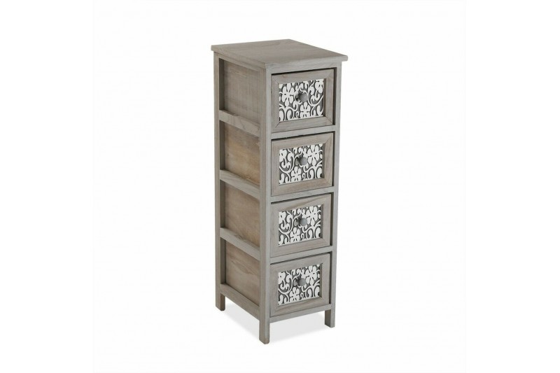 Chest of drawers Versa Grey Wood (32...