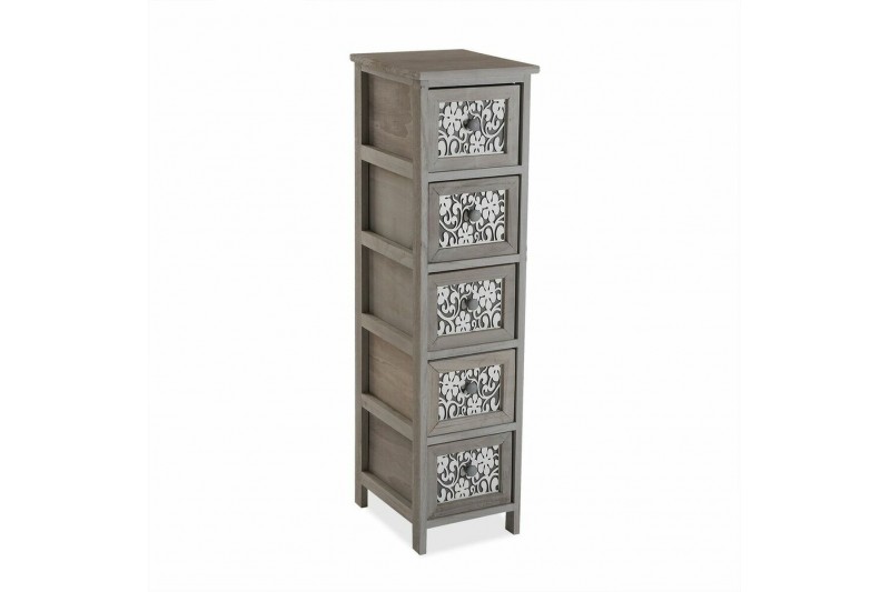 Chest of drawers Versa Grey Wood (32...