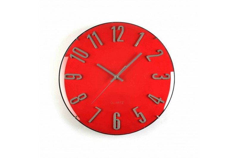 Horloge Murale Versa Verre (30 x 30 x...