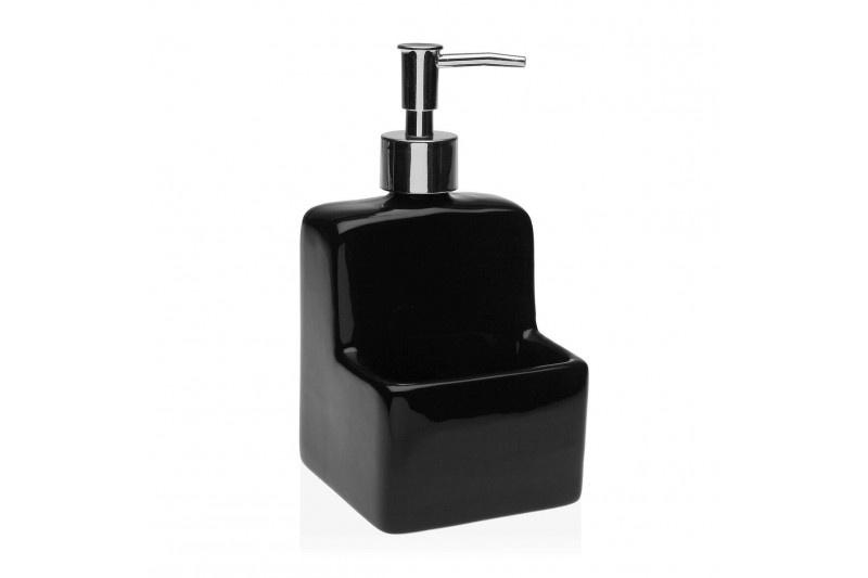 Soap Dispenser Versa Black Dolomite