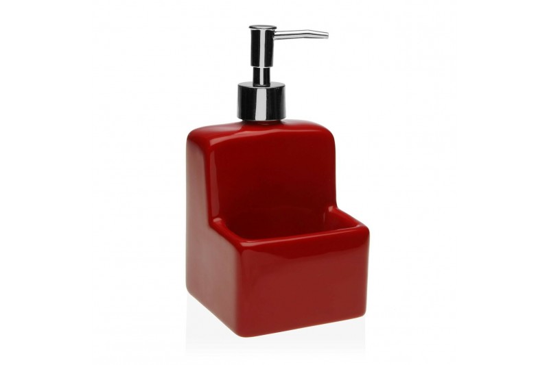 Soap Dispenser Versa Red Dolomite