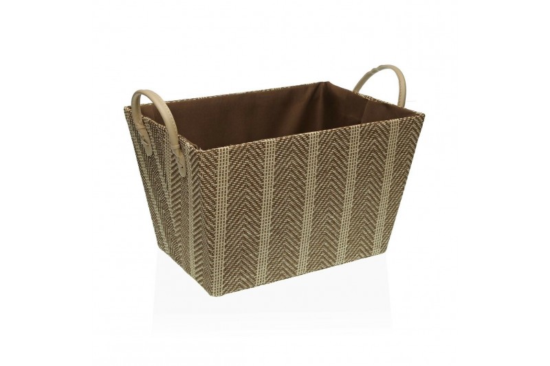 Basket Versa Beige Paper (26 x 22 x...