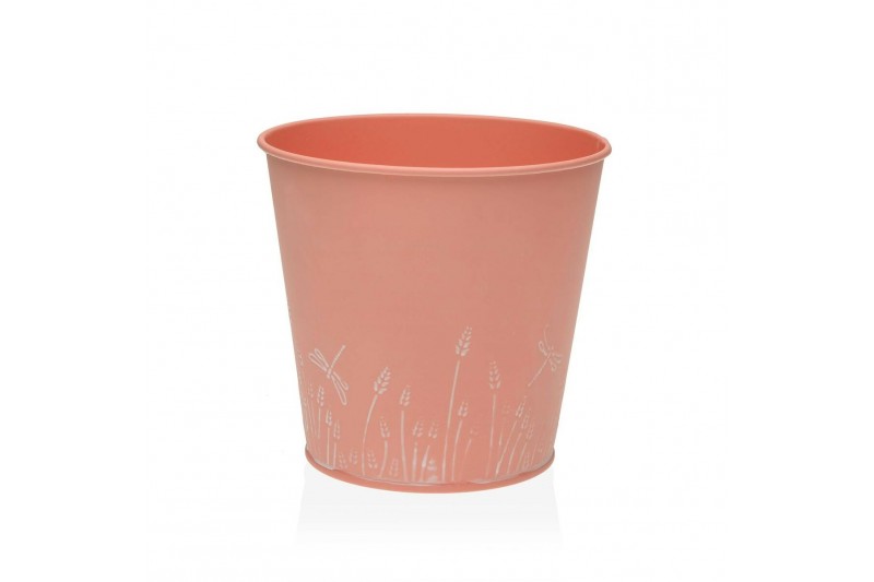 Plant pot Versa Zink Orange Metal (14...