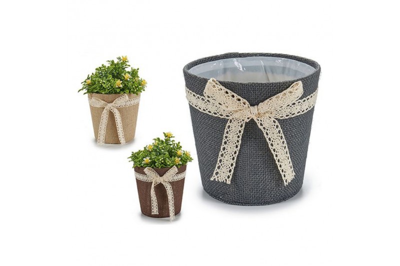 Pot Tissu (15 x 14,5 x 15 cm) (16 x...