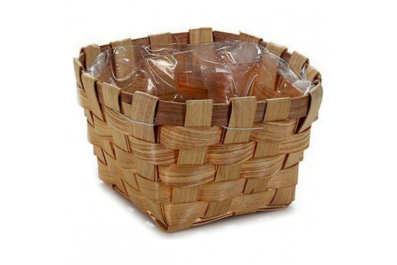 Pot Canne Marron (18 x 9,5 x 18 cm)