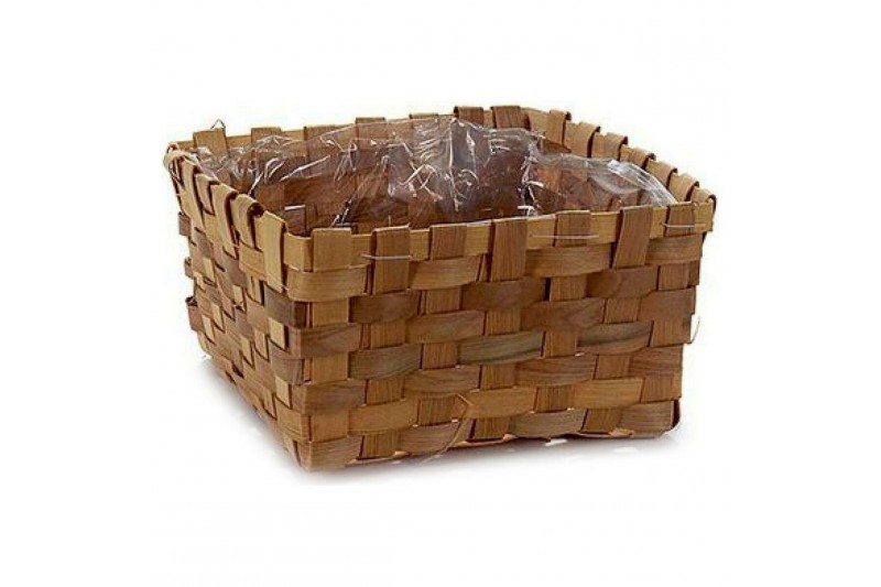 Pot Canne Marron (24 x 13 x 24 cm)