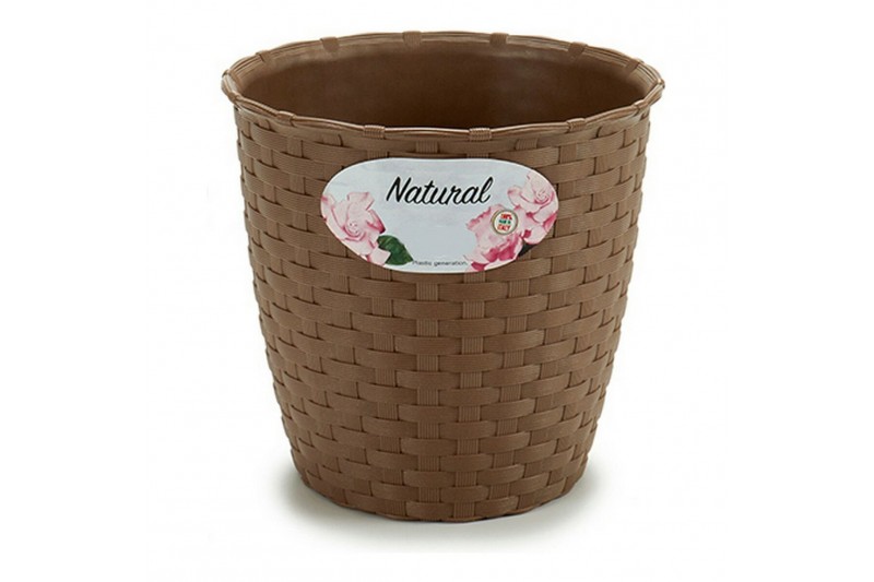 Plant pot Stefanplast Beige Plastic...