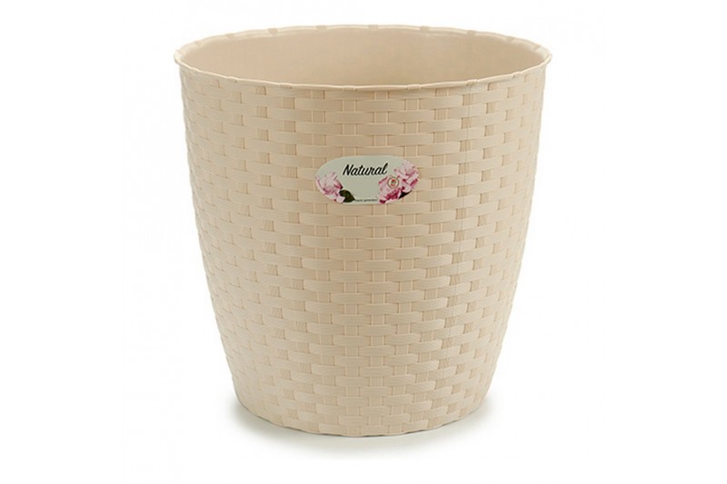 Vaso STF795 Beige Cammello Plastica...