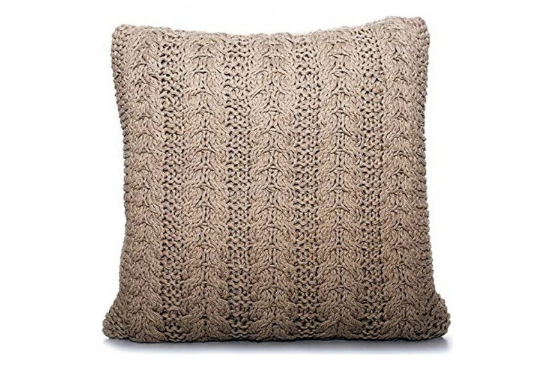 Coussin Laine (60 x 20 x 60 cm) Beige