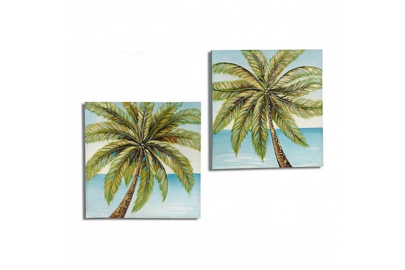 Canvas Palm Tree Canvas (3 x 80 x 80 cm)