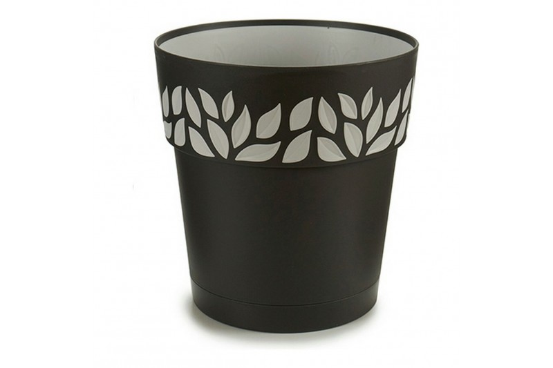 Vaso Antracite Plastica (25 x 25 x 25...