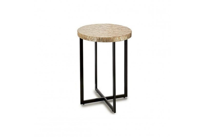 Side Table (45 x 62 x 45	 cm) Silver