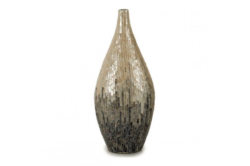 Vase Gris Dégradé (21 x 63 x 28	 cm)