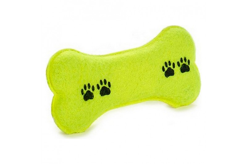 Dog Toy Bone Green (7 x 7,5 x 16 cm)