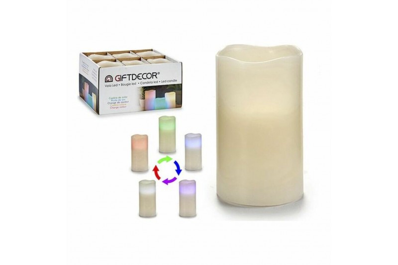 LED Candle Multicolour 12,5 cm