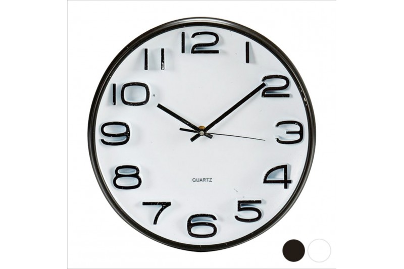 Wall Clock Glass Crystal Plastic (33...