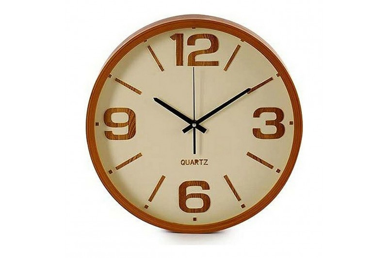 Wall Clock Metal Crystal Plastic (40...