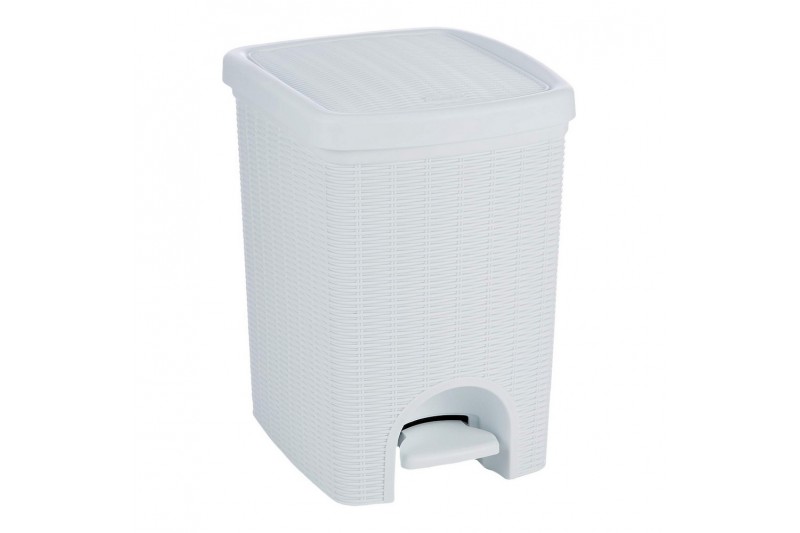 Afvalemmer Wit Plastic (20 L) (27 x...