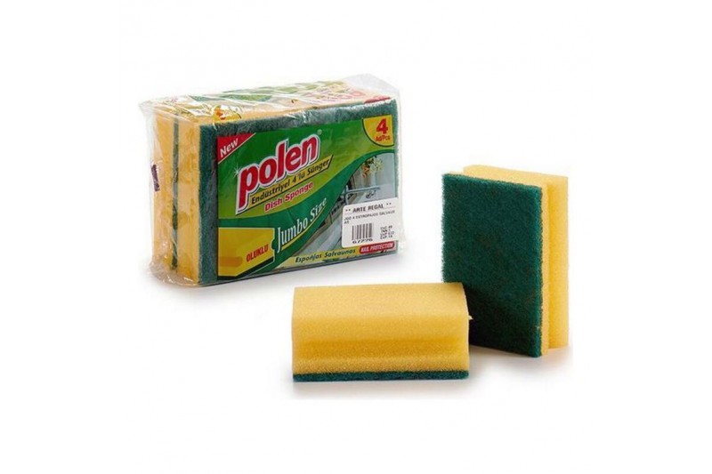 Scourer Synthetic fibre (4 uds)