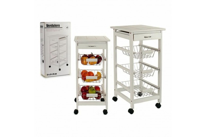 Vegetable trolley 3 tier stand (37 x...