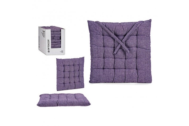 Chair cushion Lilac (40 x 6 x 40 cm)