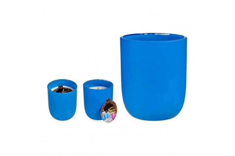 Kerze Relax Ritual Becher Blau (7 x 8...