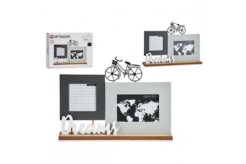 Photo frame Dreams Black Grey White...