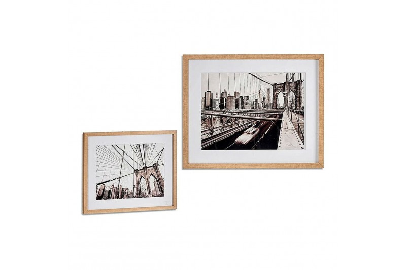 Quadro Ponte Faggio Legno (43 x 3 x...