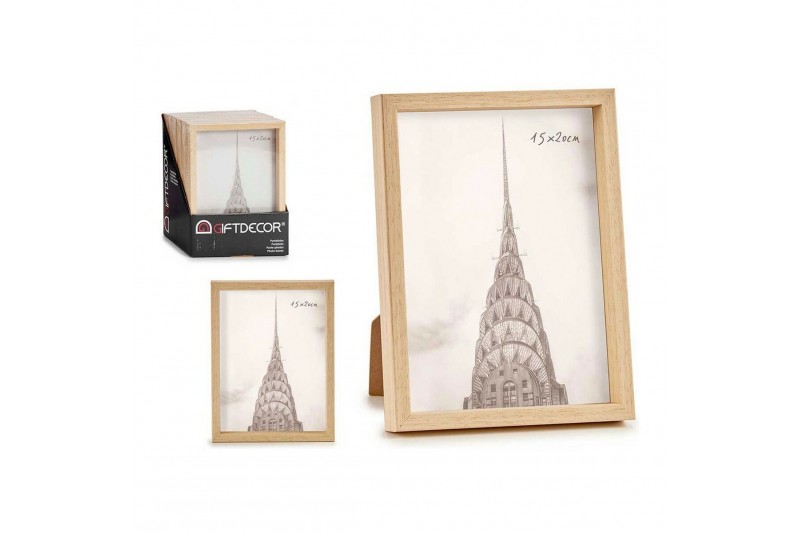 Photo frame Brown Plastic (16,5 x 2 x...