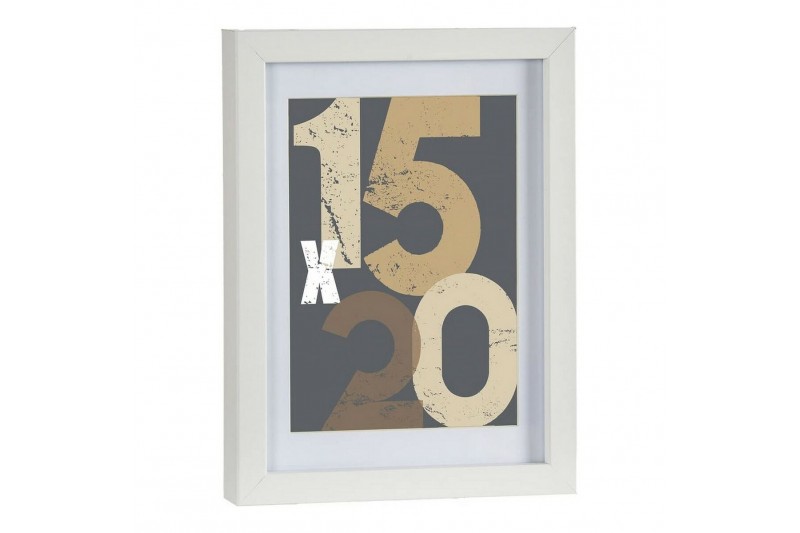 Porte photos mural MDF (20,5 x 2,5 x...