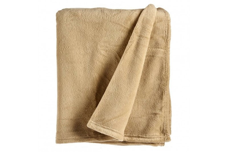 Coperta in Pile Beige (125 x 150 cm)