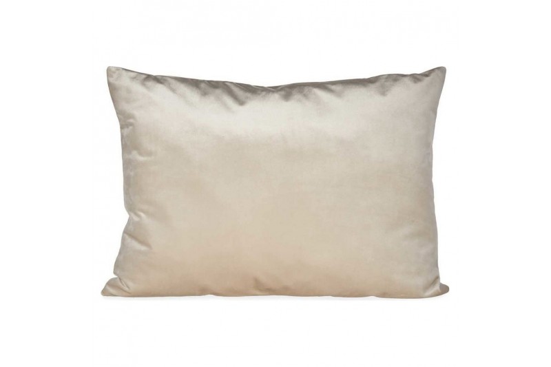 Coussin Velours Ivoire (45 x 15 x 60 cm)