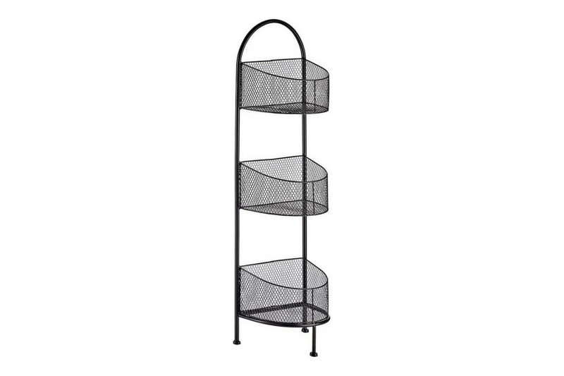 Scaffale Nero Metallo (21,2 x 97 x...