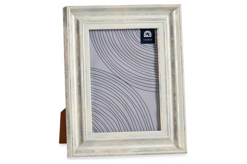 Photo frame Grey Crystal Plastic (19...