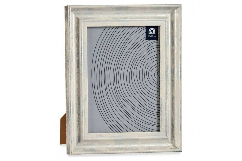 Photo frame Grey Crystal Plastic (21...