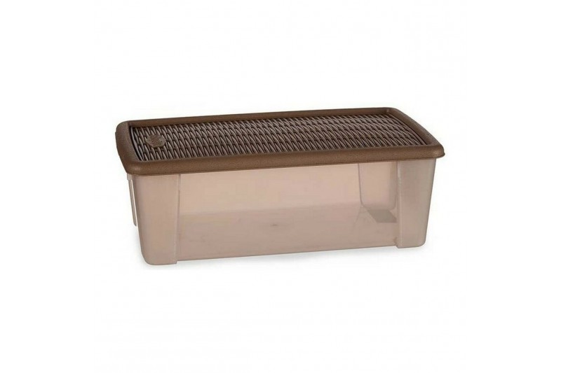 Box with cover Elegance Beige Plastic...