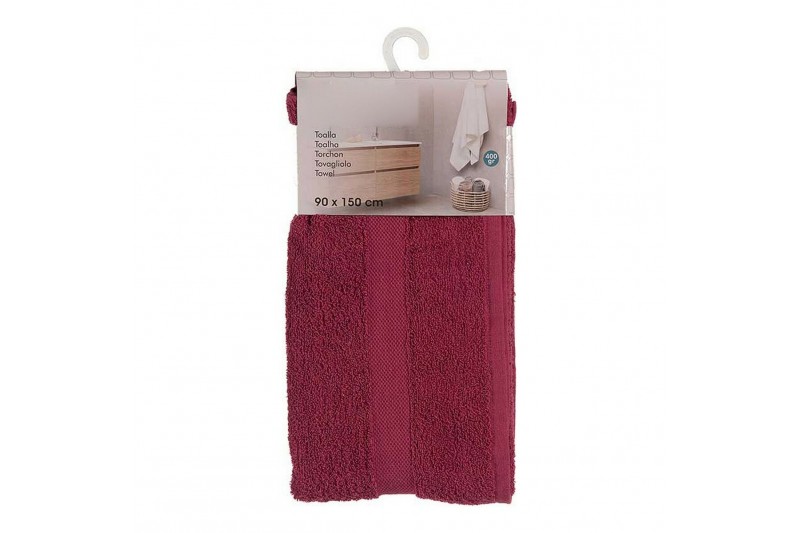 Bath towel Maroon (90 x 150 cm)