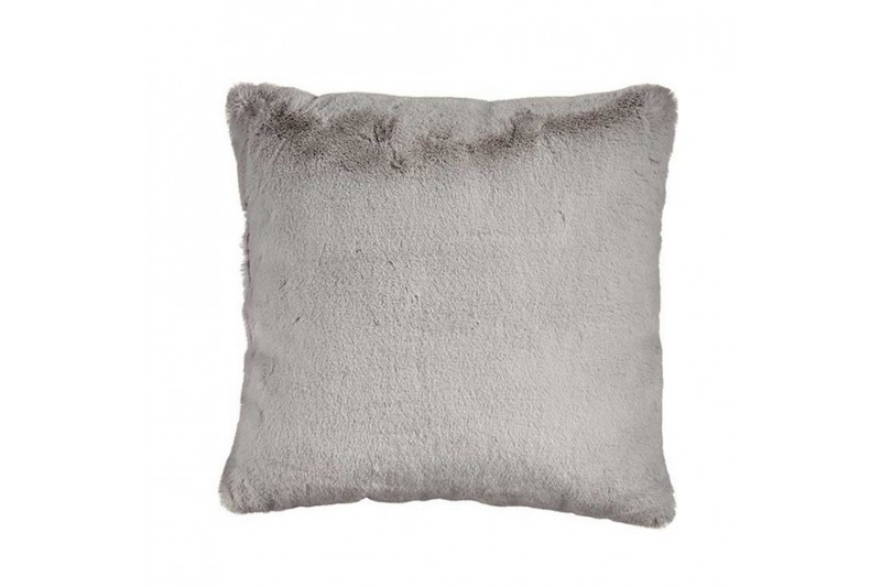 Coussin Avec cheveux Gris Cuir...