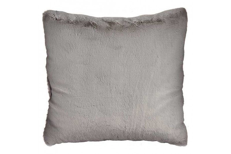 Coussin Avec cheveux Gris Cuir...