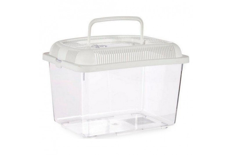 Vissenkom Wit Plastic 3 L (17 x 16 x...