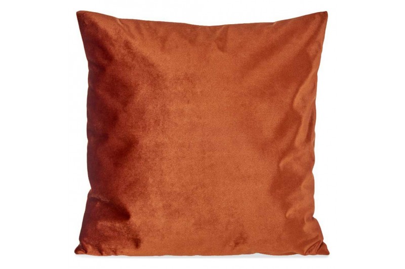 Coussin Polyester Velours Orange (45...