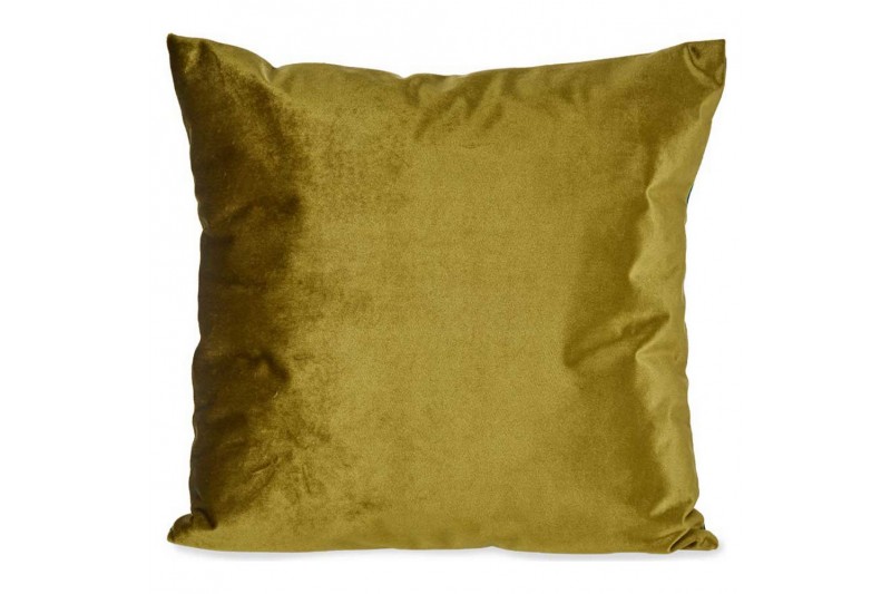 Coussin Polyester Velours Vert (45 x...