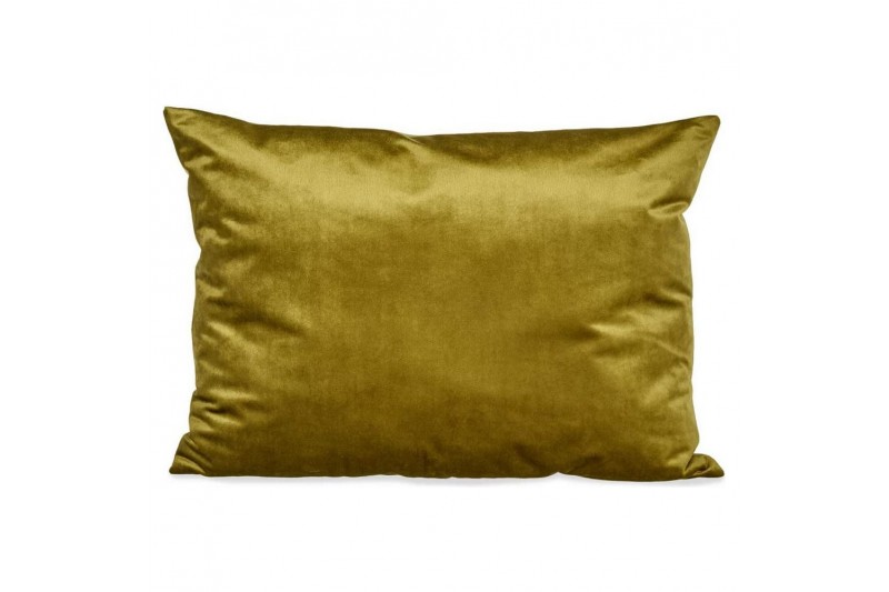 Coussin Polyester Velours Vert (45 x...